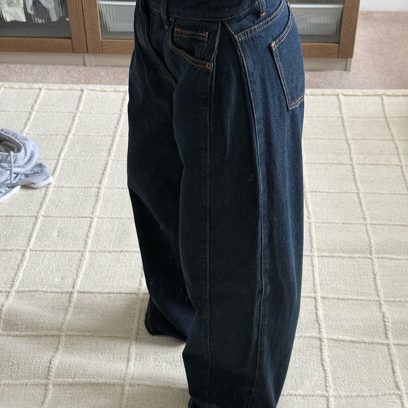 Lioness Dark Wash Wide Leg Jeans - Picture 2 of 4